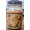 Pumpkin Maple Scone Candle, highly scented, 16 OZ Candle in beautiful jar with black lid, 50 hour burn time, Infused with organic aromatherapy oils, m