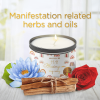 Magnificent 101 Long Lasting Affirmation Candle | 6 Oz - 35 Hour Burn | Soy Wax Smudge Candle For House Energy Cleansing, Purification & Manifestation