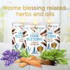 Magnificent 101 Long Lasting Set of 3 Home Blessing Smudge Candle 3.5 Oz Each - 42 Hour Burn Soy Wax Candle for House Energy Cleansing & Manifestation