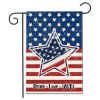 1pc Printed Garden Flag; Patriotic 4th Of July Memorial Day Independence Day Flag; Yard Outdoor Flag; Yard Decoration; Yard Supplies; Party Decor; Hol